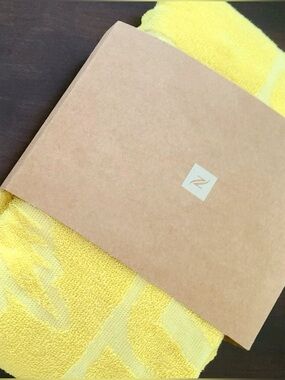 Nespresso Beach Towel Yuzu Summer 2026 Limited Edition Yellow NEW!